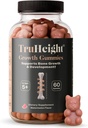 Truhigh Growth Gummies (Watermelon) Natural Growth & Development Supplement for Kids & Teens - Vitamin D, K, Calcium & Ashwagandha - Knoglestyrke Vitamin D3 K2 - Picky Eater Vitamin - Age 5 +