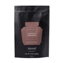 WelleCo Plant- Based Chocolate Protein Powder, Organic Brown Rice & Pea Blend, 16g Protein per servering, Dairy- Free Supplement for Energy, Recovery & Daily Nutrition, 10.5 oz