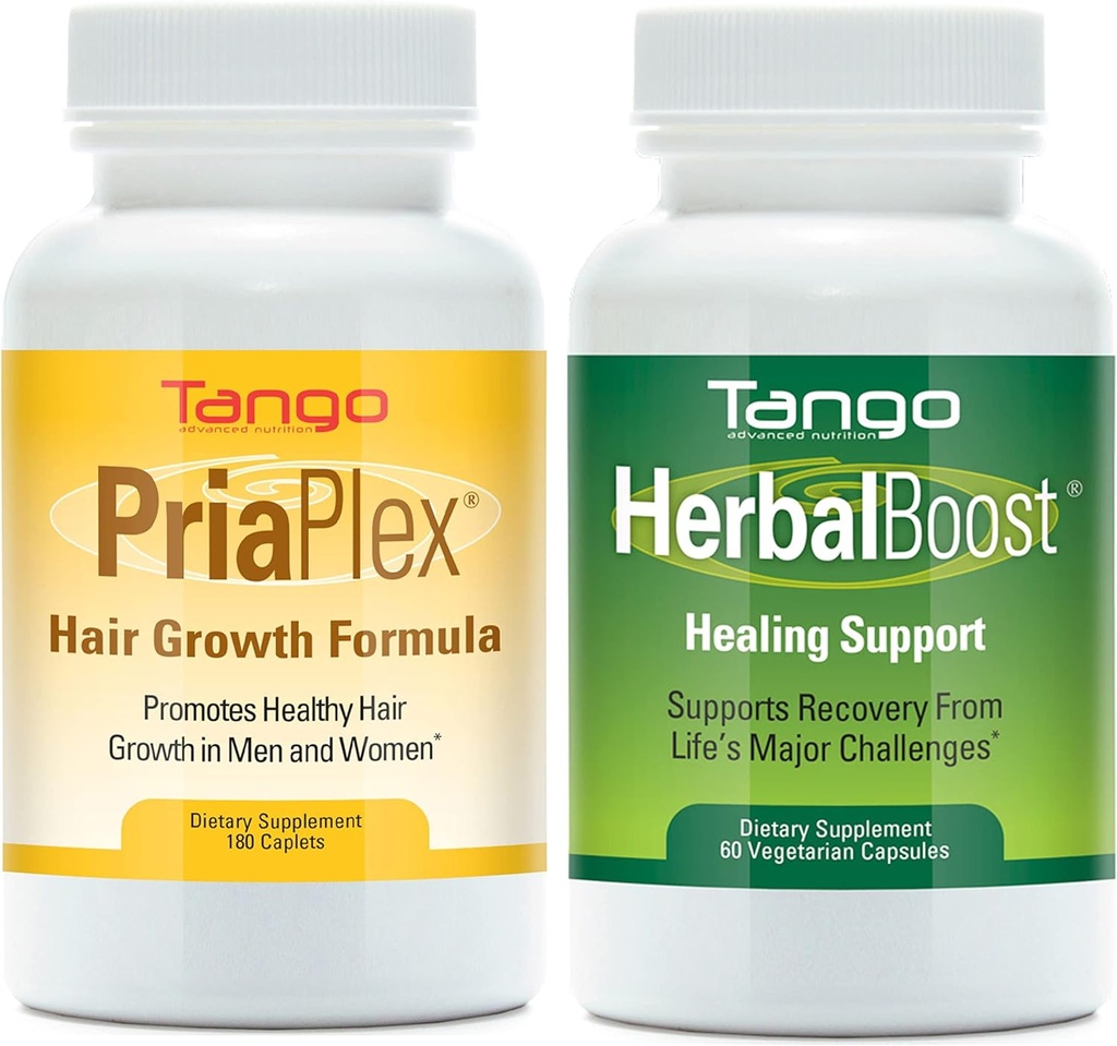 PriaPlex Natural Herbal Hår Support og Herbal Boost Natural Herbal Inddrivelse Supplement