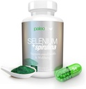 Boost koncentration, hukommelse og energi med Premium Selen + Spirulina - Premium antioxidant supplement til hjernefunktion - 60 dages forsyning (60 kapsler) - (1 - Pack)