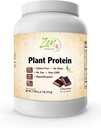 Zen Supplements - Plant Protein- Chocolate 510G 1.1LB -Powder - 23 Gram Protein Per Serving -Vegan, Lave Net Carbs, Non Dairy, Gluten Free, Lactose Free, No Sugar Added, Soy Free, Kosher, Non- GMO