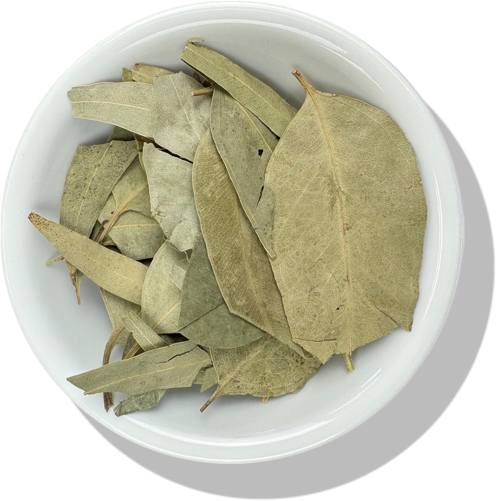 Evergreen Herbs Eucalipto Eucalyptus Leaves Herb 4 oz. eukalyptus, bånd tyggegummi, skinnende tyggegummi - Resealable Stand Up Pouch at sikre friskhed!