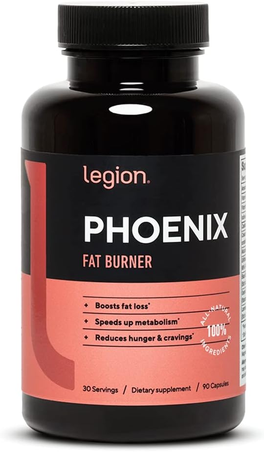 LEGION Phoenix termogene fedtforbrænder & vægtloss piller - 30 Servering, 90 Kapsler (koffein)