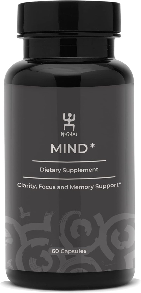Nuraxi Mind Mear 124; Hjerne Formel 124; Nutritional Supplement 124; Natural Food Ingredients