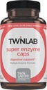 Twinlab Super Enzyme Caps - Forstoppelse supplement med fordøjelsesenzymer - 50 kapsler