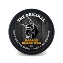 Badass Beard Care Beard Wax For Mænd - Original, 2 oz - Blødgøringsskæg hår, efterlader dit skæg udseende og følelse mere dense