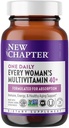 Nyt kapitel Women 's Multivitamin, Every Woman' s One Daily 40 +, Gæret med Probiotika + Vitamin D3 + B Vitamin + Organic Non- GMO Ingredienser - 24 Greve