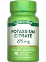 Nature 's Truth Kalium Citrate Supplement: 124; 275mg; 124; 90 Kapsler: 124; Non- GMO & Gluten Free