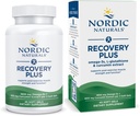 Nordic Naturals Recovery Plus, Unflavored - 45 Soft Gels - 1800 mg Omega-3 Fish Oil - 600 mg Longvida Optimized Curcumin - Cellular Health & Recovery - efter-Motion Muscle Support - 15 Serveringer