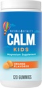 Naturlig Vitality Rolig, Magnesium Citrate Kids Supplement, Stress Relief Gummies, Understøtter en sund reaktion på stress, Gluten Free, Vegan, Sweet Citrus, 120 Gummies