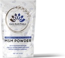 MSM Powder (MethylSulfonylmetan) Bulk Powders Pure MSM Powder Support Hår Skin Nails, Fleksibilitet, Detoxifies, Accelerates Energy, 2lb 1 Pack
