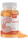 Zahler - Chapter One Vitamin C Gummier til voksne & Børn 125 mg (60 Aromatiserede Gummier) Certificeret Kosher Gummy Vitamin C Chewable Vitamin Gummies - Chewable Vitamin C Gummies - Vitamin C Gummies Kids
