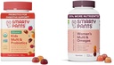 SmartyPants Organic Kids Multivitamin Gummies: Probiotika, Omega 3 (ALA), Vitamin D3, C, Vitamin B12 & Kvinder Multivitamin Gummies: Omega 3 Fish Oil (EPA / DHA), Methylfolat, CoQ10