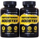 Testosteron Booster - Testosteron tillæg for mænd - Male Enhancing piller for muskelvækst, Libido, Stamina, Styrke - Tongkat Ali Muscle Builder træningstillæg - alt T Test Boost - 2 PAKNING