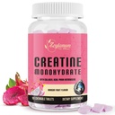 Zeylamum Creatin for Women, 124; med hydrolyseret kollagen, BCAA, 124; 3G Creatinine Chews for Women Booty Gain, Lean Muscles, Recovery & Energy, Vegan, Sugar Free Creatin, Powder Alternative, 30 Servering