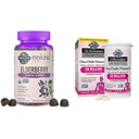 Livets Have Organics Elderberry Gummies for voksne & Børn - immunforsvar supplement med økologiske frugt &, Dr. Formulerede kvinders Probiotika En gang dagligt, 16 Strops, 50 milliarder, 30 kapsler