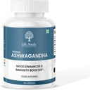 Life Aveda Ashwagandha 500 mg, 60 kapsler - Natural Herbal Supplement for voksne (1-måned Tilgang)