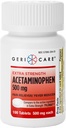 GeriCare Extra Styrke Acetaminophen Pain Relief Fever Reducer Tablets, Strength 500mg Tablet