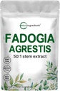 Fadogia Agrestis 600 mg per servering, 50: 1 Extract Powder, 4 Ounce, Meget renset og biotilgængelig, USA tredje part testet, maksimal styrke, ingen Filler, ingen tilsætningsstoffer, ikke-GMO & ingen gluten