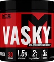 MTS Nutrition Vasky Non- Stimulant Pump Inducer - Muscle Mætning Fortræning - 30 Servering Unflavored