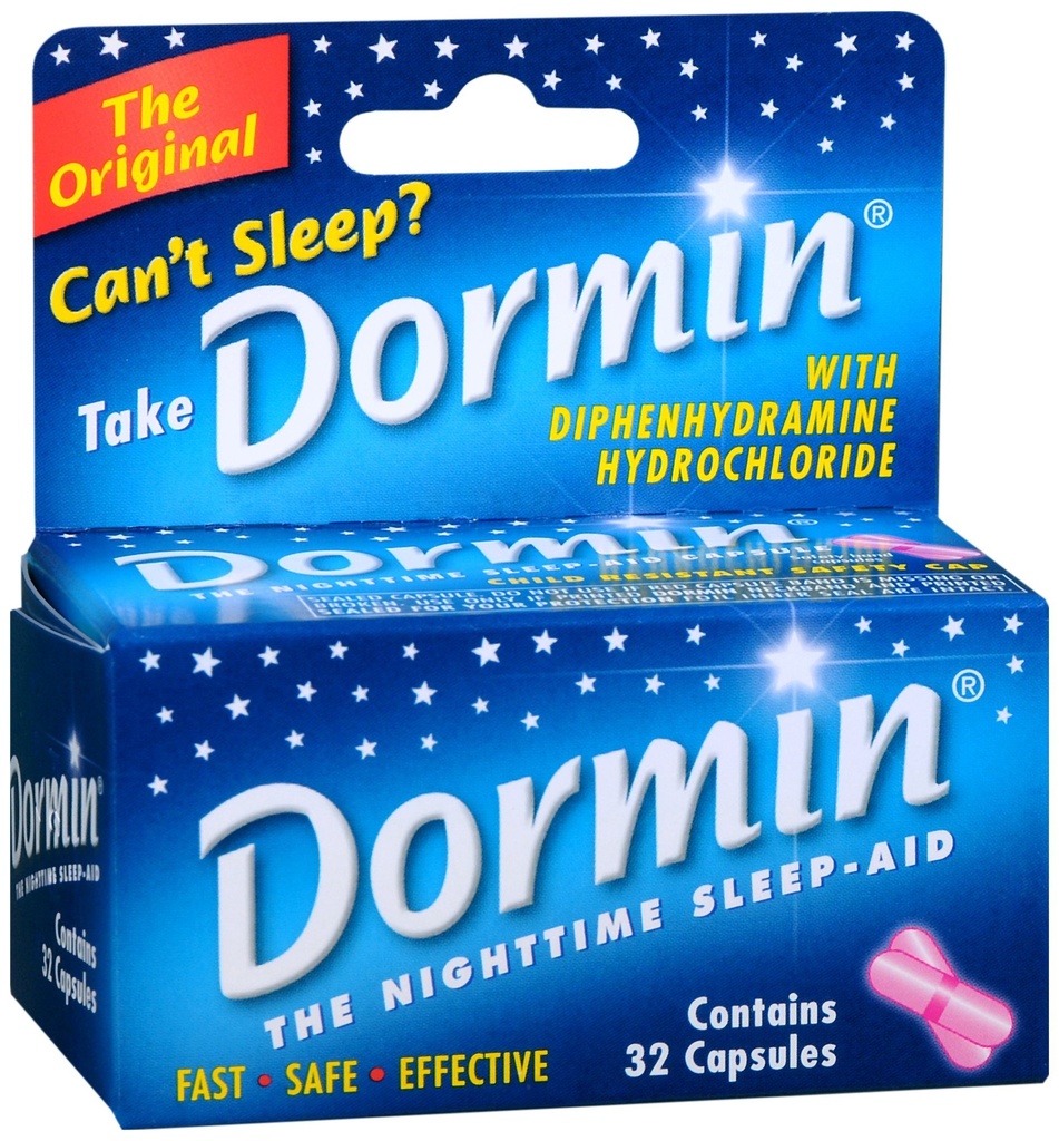 Dormin Nighttime Sleep Aid, 32 kapsler