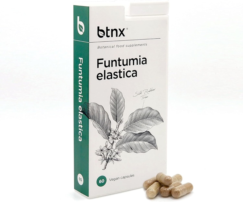 Funtumia Elastica Kapsler (x60)