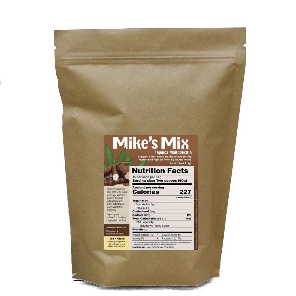 Mikes Mix Tapioca Maltodextrin (2 lbs)