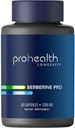 ProHealth Berberine Pro. Fremme ungdommelig stofskifte + sund kropssammensætning med Alpha Lipoic Acid & Black Pepper Extract. 1.200 mg pr. 2 Cap Servering, 60 Caps.