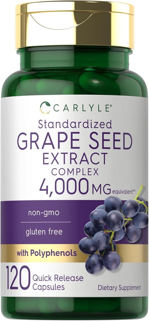 Carlyle Grape Seed Extract 4,000mg