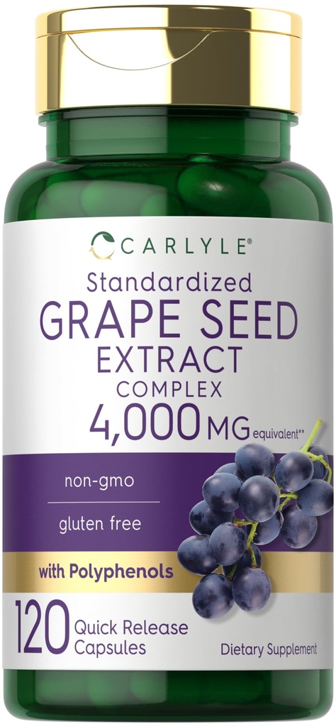 Carlyle Grape Seed Extract 4,000mg