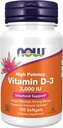 NOW Foods - Vit D-2000Iu 120 Sgels (Pack of 3)