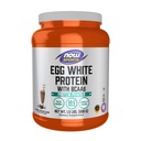 Now Foods Sport Nutrition, Egg White Protein, 20 g med BCAA, cremet chokolade pulver, 1,5-pound
