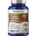 NusaPure Tribulus Terrestris 50: 1 Extract, 1000 mg Ækvivalent med 50. 000mg