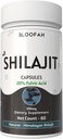 Shilajit Capsules 500 mg 1 124; 20% ekstrakt Pulver 1 124; Renset Asphaltum Supplement Højpotens Koncentreret Ekstraktion 1 124; Non- GMO, Gluten- Free