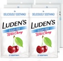 Loren 's Sugar Free Wild Cherry Throat Drops, Sore Throat Relief, 25 Greve (6 Pack)