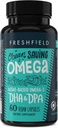 Ocean Saving Omega, Alger Omega 3, DHA tillæg, 2-måned Tilgang, bæredygtigt sourced, Højeste DHA niveauer per kapsel (440 mg), w / DPA