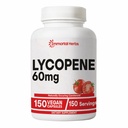 Lycopene supplement til mænd 60mg, 150 kapsler, naturlige tomat ekstrakt pulver til hud, hjerte & immunforsvar, 100% Veg Lycopene complex, non-GMO og gluten gratis carotenoid supplement