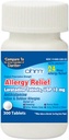 Ohm 24 timers Loratadine Allergi Relief Tablets, 10mg - 300 Greve Note 124; Non- Drowsy Allergy Pills, Medicin Original receptpligtig Streight