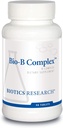 Bioteknologi Forskning Bio B Complex høj potens B- Complex med folat og vitaminer B2, B6 og B12 til energiproduktion, understøtter kardiovaskulær funktion, metaboliske pathways, hjerne sundhed 90 Tabs