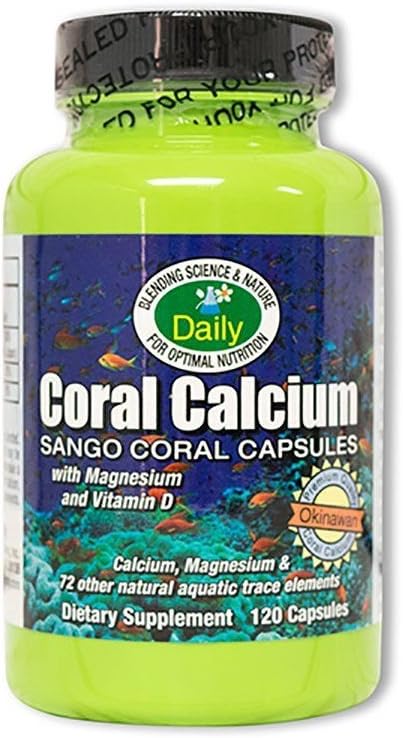 Daglig fremstilling Coral Calcium, Magnesium & vitamin D3