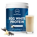 MRM Nutrition Egg White Protein Budding 124; Vanilla Flavored Buddy 124; 23g Fat- Free Protein Buddy 124; med fordøjelsesenzymer Buddy 124; Højeste Biologiske Værdi