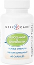 Gericare Glucosamin HCl 500 mg, Chondroitin Sulfate 400 mg med natrium 35 mg supplement kapsler - understøtter fælles mobilitet, fremmer Cartiage sundhed og fleksibilitet, 60 greve (pakning med 1)