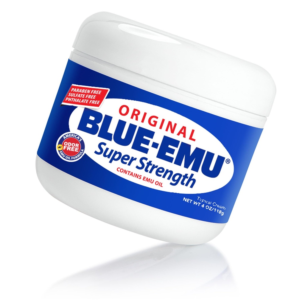 Blue- Emu Original Super Strength Cream, Lindrende muskel & fælles støtte, 4 Oz