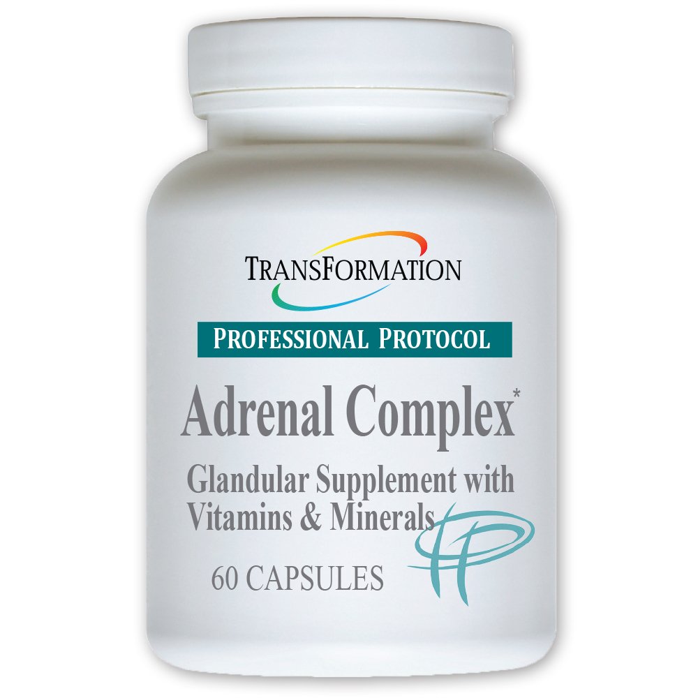 TRANSFORMERING GENESIS AF GOD SUNDHED Enzymer Adrenal Complex - 60 kapsler - Synergistisk formaling af urter & vitaminer til støtte for et sundt endokrine system