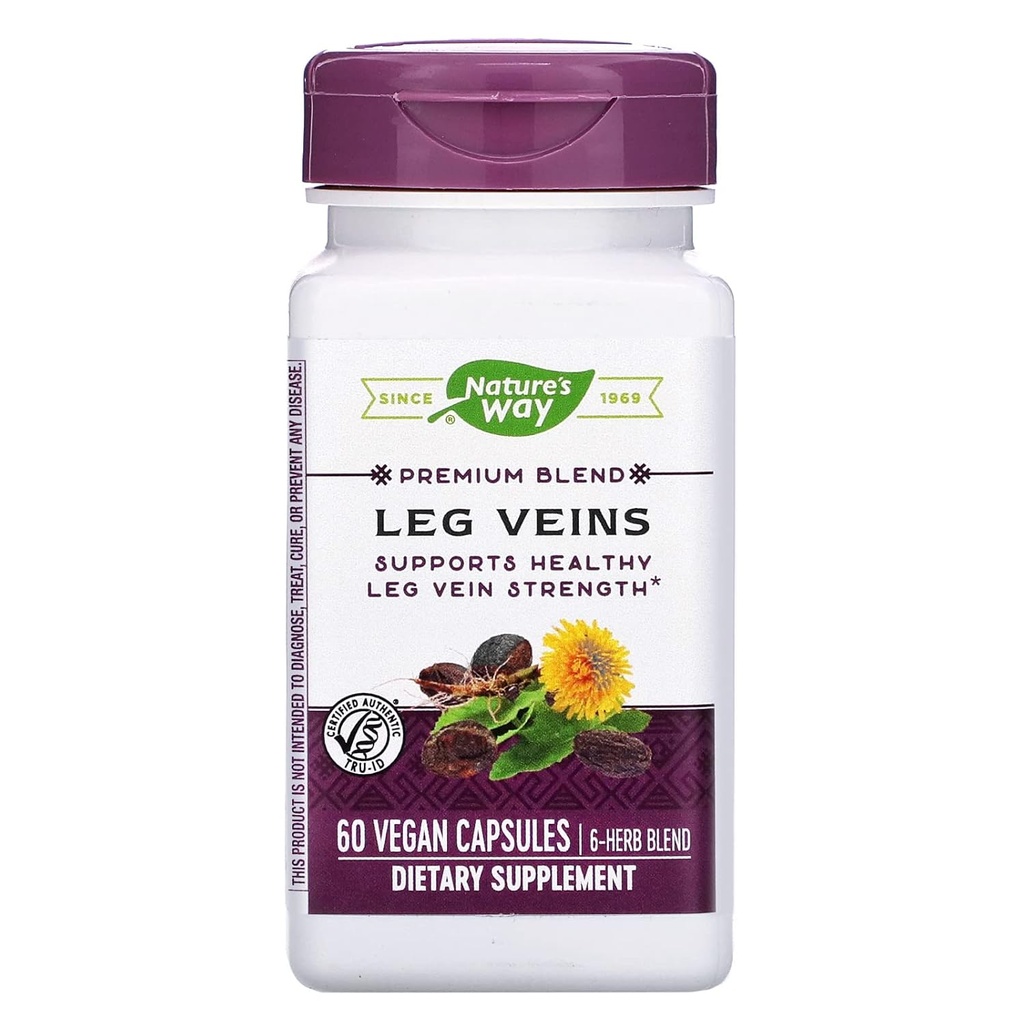 Natures Way Ben Veins Support Blend, 60 ct