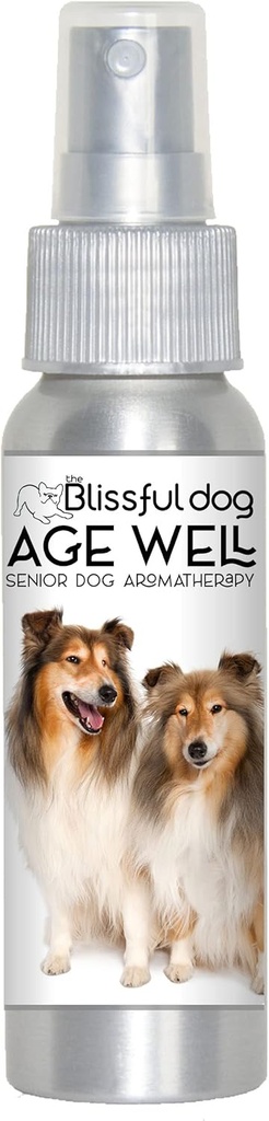 Den Blissful Hund Shetland Sheepdog Age Godt Spray Aromaterapi