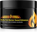Hot Cream til Belly Fat Burner, vægttab Sweat Workout Enhancer Gel, Fat Burning Cream til Mave Fat Burner, Cellulite Cream Slimming og Shaping Body, Deep Tissue Massage & Muscle