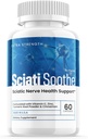 Sciatisoothe Supplement for Sciatica, Sciati Sothe Nerve Sundhed, Sciatisoothe Kapsler Vitaminer, Sciatisoothe Advanced Samlet Wellness Support Maksimum Strength Formel Lavet i USA (60 Kapsler)