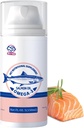 Vilde laks fisk olie til små hunde & katte -3X Omega 3 Hud & Coat Support - Koncentreret emulgeret kosttilskud til kæledyr - Natural EPA + DHA fedtsyrer til fælles funktion, immunforsvar og hjerte sundhed