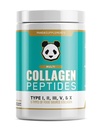 Underground Bio Labs: Panda Supps Hydrolyzed, Grass- Fed, Multi Collagen Peptider (Type I, II, III, V og X) (30 Serveringer, Unflavored)